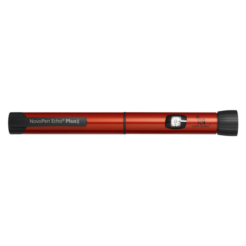 NovoPen Echo Plus Stylo injecteur insuline rouge