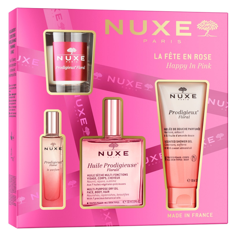 Nuxe Coffret Noël Prodigieux Floral La Fête en Rose