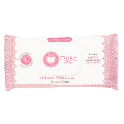 Musc Intime 30 Lingettes intimes Sakura - L'Innocente