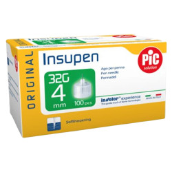 Insupen Original Aiguille 32G x 4mm 100 pièces