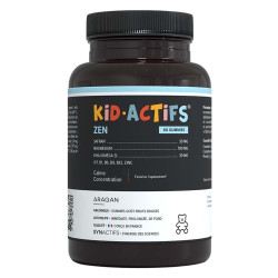 Aragan Kid Actifs Zen 60 gummies