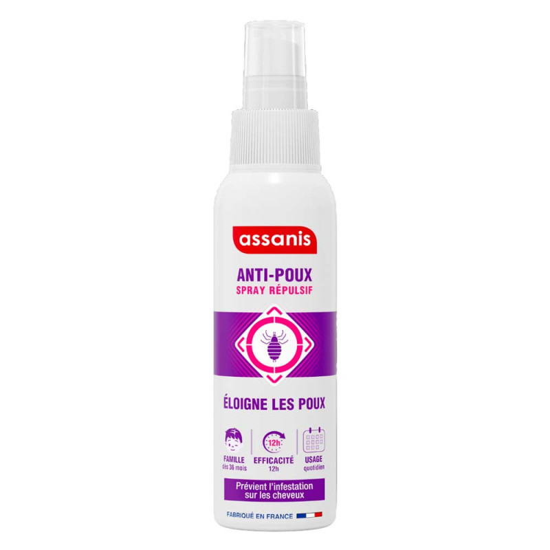Assanis Anti-poux Spray répulsif 100ml