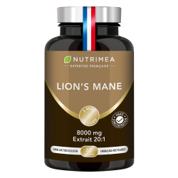 Nutrimea Lion's Mane 8000mg 60 gélules