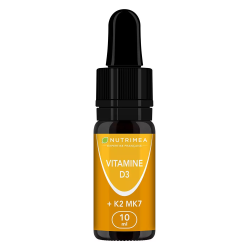 Nutrimea Vitamine D3 + K2 MK7 10ml