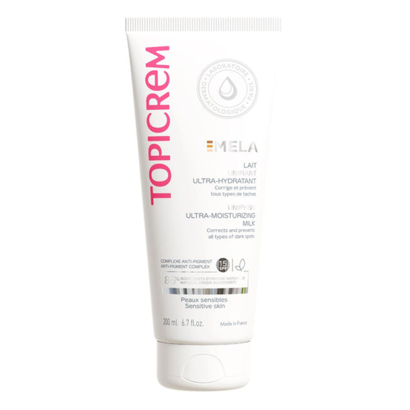 Topicrem Mela Lait unifiant ultra-hydratant SPF15 - 200ml
