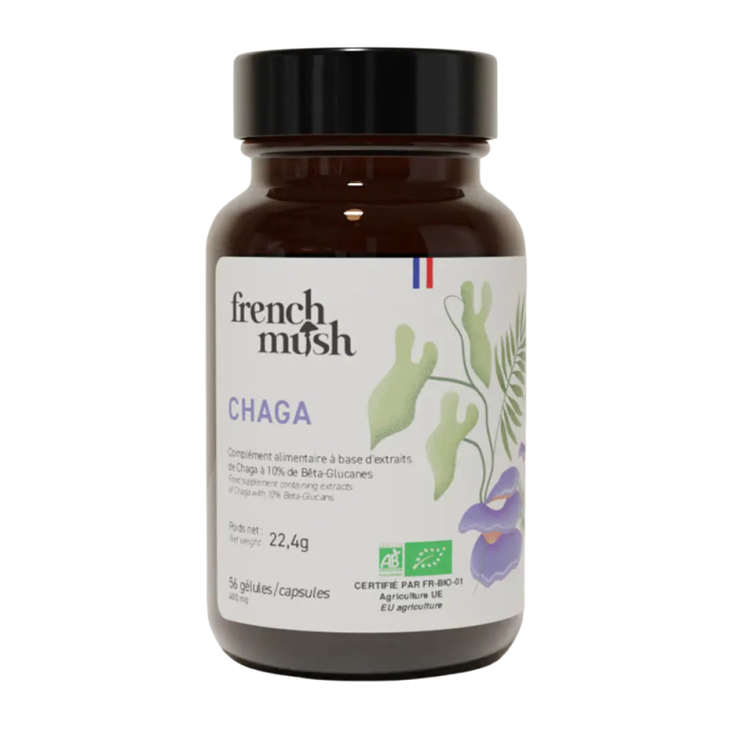 French Mush Chaga bio 56 gélules