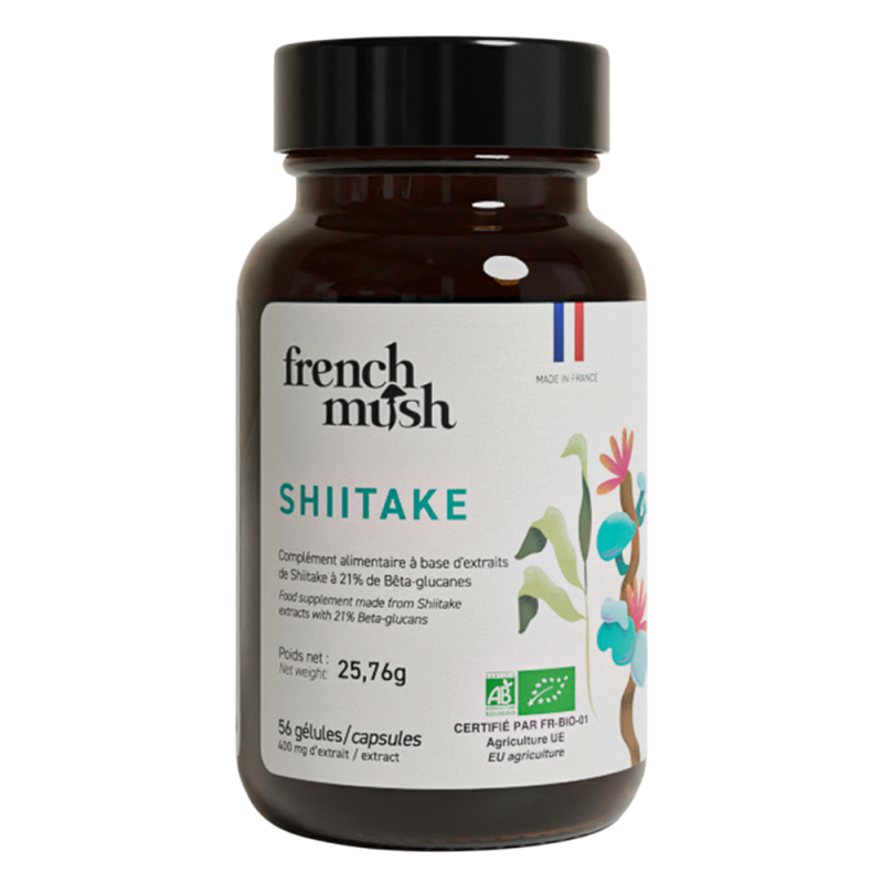 French Mush Shiitaké bio 56 gélules
