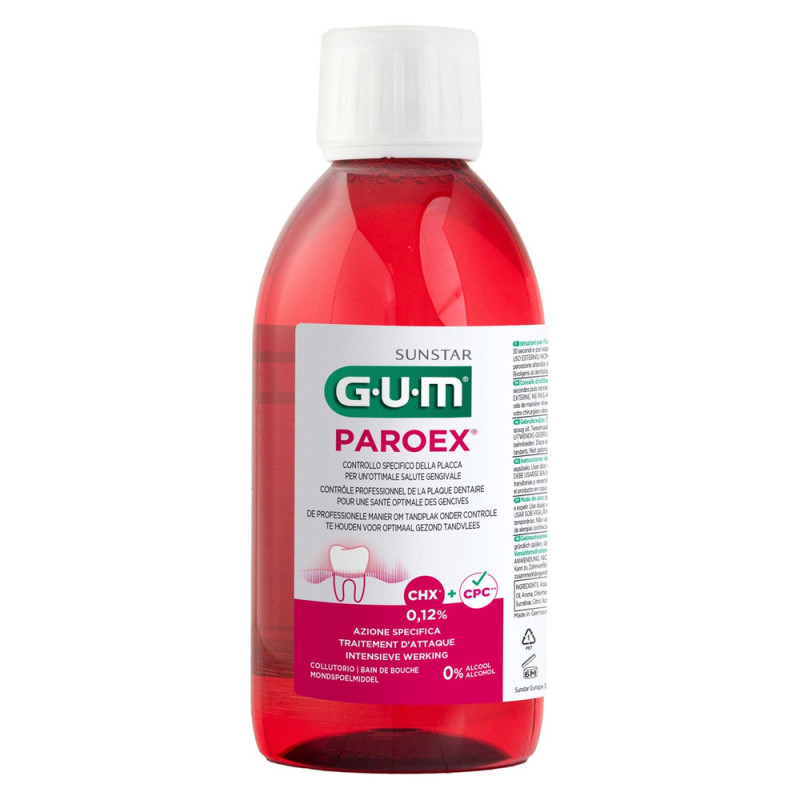 GUM Paroex 0,12% Bain de bouche 300ml