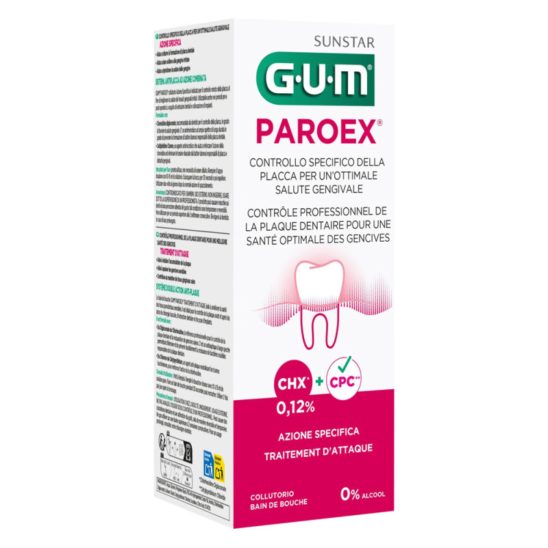 GUM Paroex 0,12% Bain de...