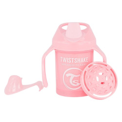 Twistshake Mini Cup Tasse d'apprentissage 4 mois et + Rose 230ml
