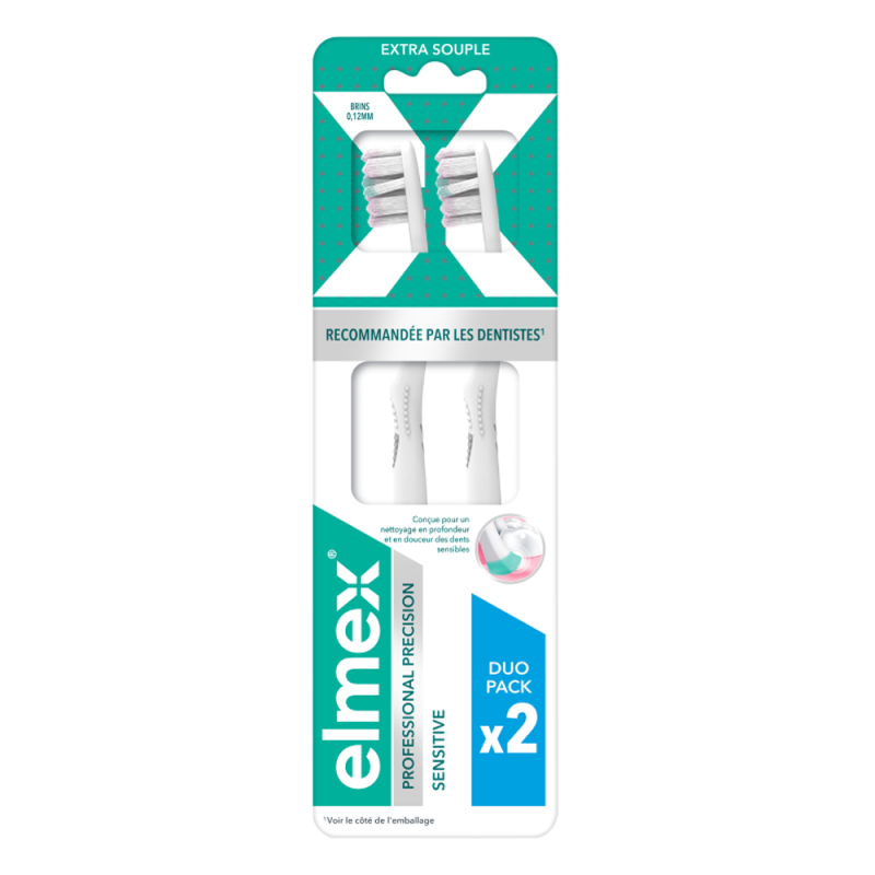 Meridol Professional Precision Sensitive Brosse à dents Extra souple Duo pack