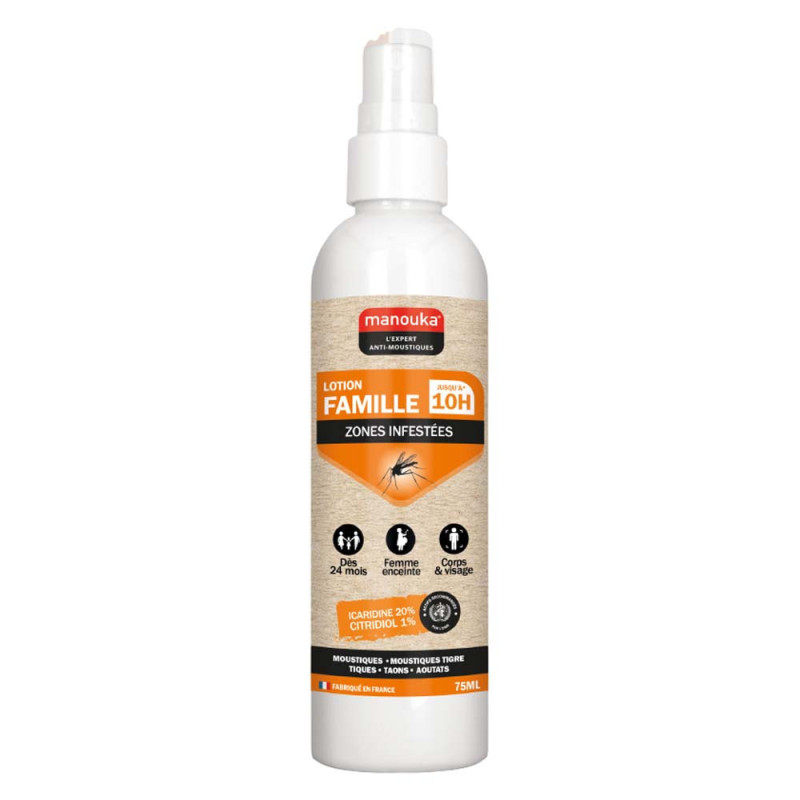 Manouka Lotion Famille corps et visage 75ml