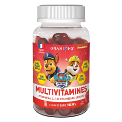 Granions Pat'Patrouille Multivitamines 60 gummies fraise