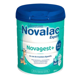 Novalac Expert Novagest+ Lait troubles digestifs 0-12mois 800g