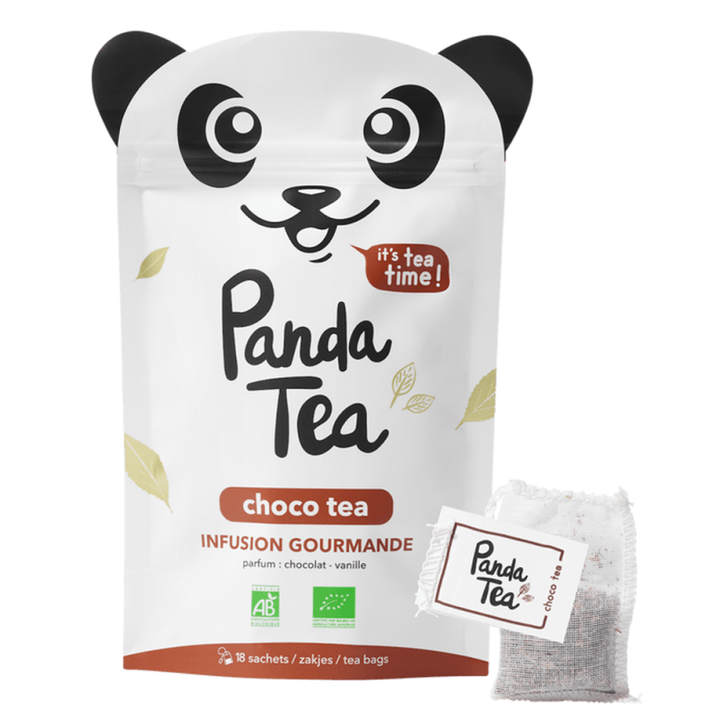 Panda Tea Choco Tea Infusion gourmande 18 sachets