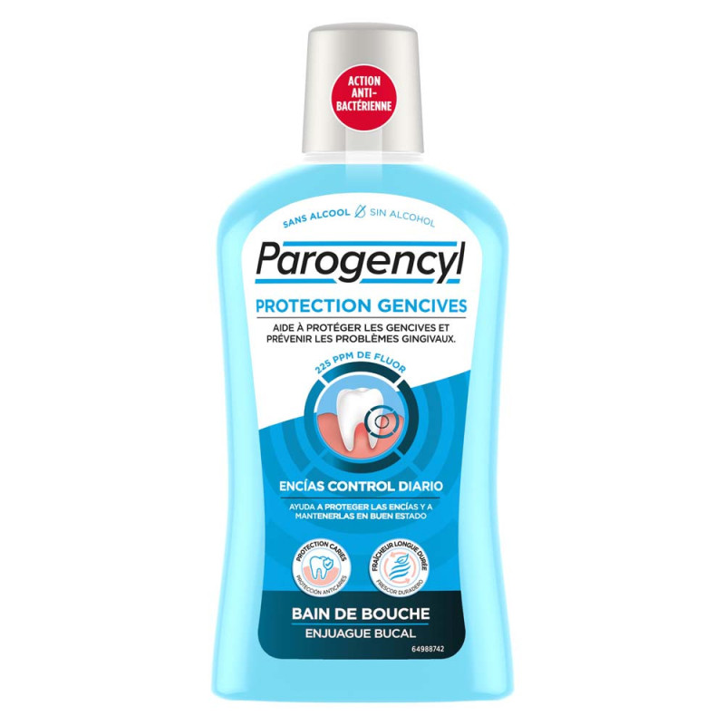 Parogencyl Protection Gencives Bain de bouche 500ml