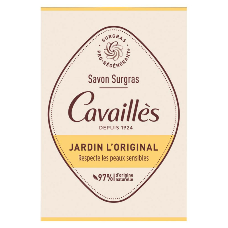 Cavaillès Savon Surgras Jardin l’original lot de 3x200gr