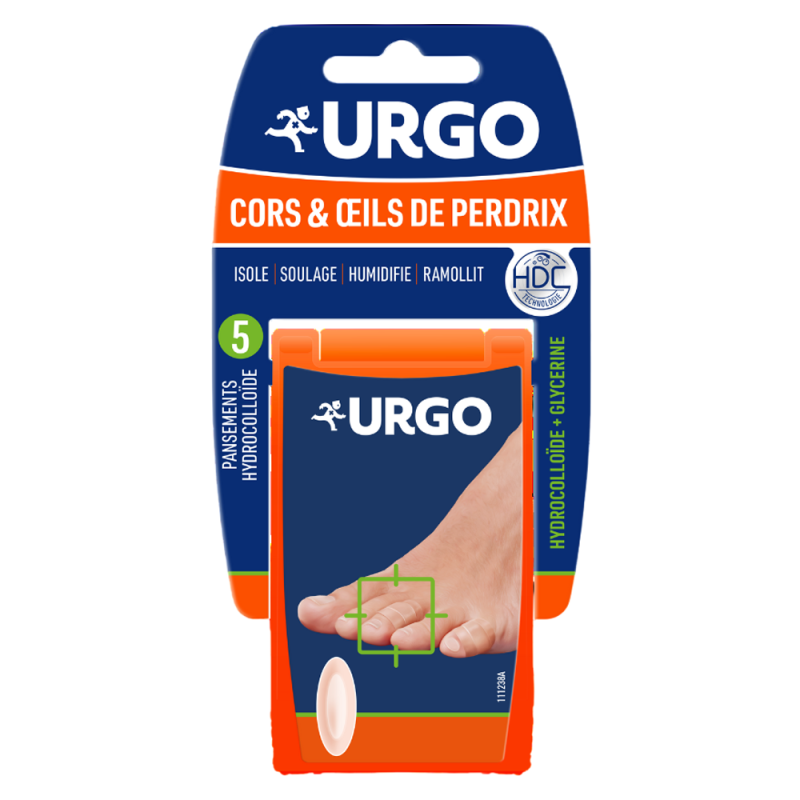 Urgo Cors & Oeils de perdrix 5 Pansements hydrocolloïde