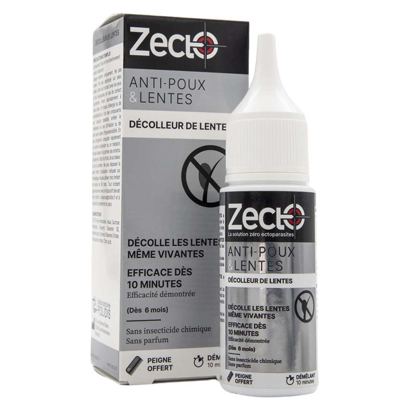 Zecto Anti-poux & Lentes Décolleur de lentes 50ml