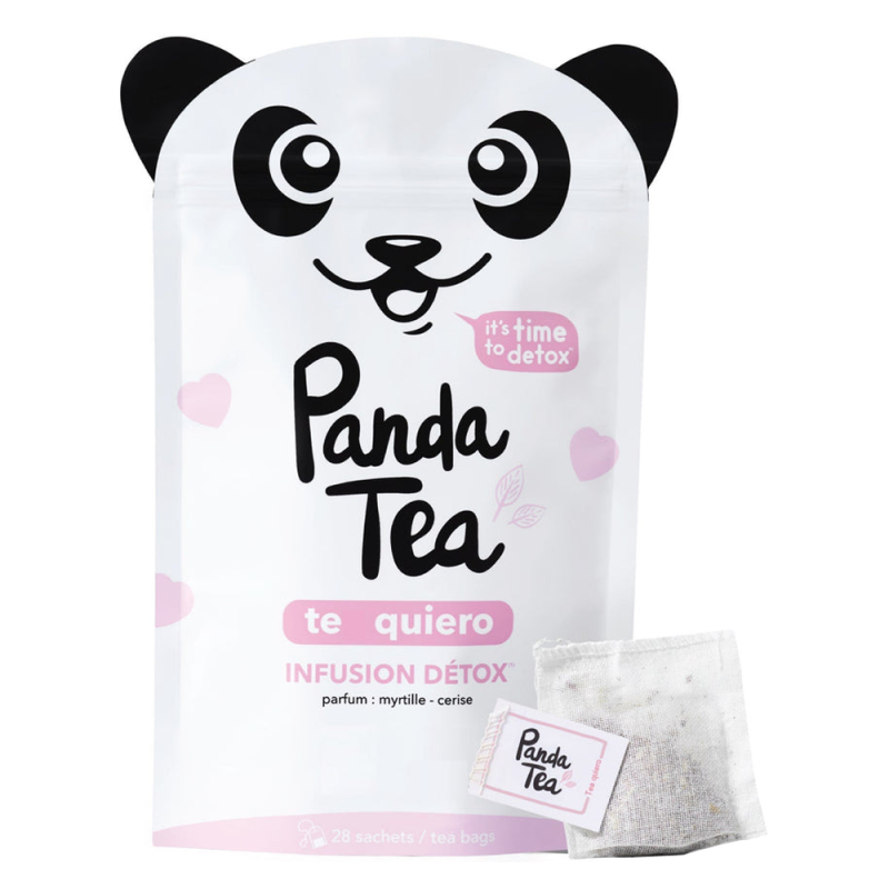 Panda Tea Tea Quiero myrtille - cerise 28 sachets