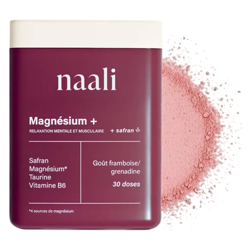 Naali Magnésium + Relaxation mentale et musculaire 30 doses