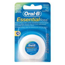 Oral‑B Essential Floss fil dentaire ciré menthe 50m