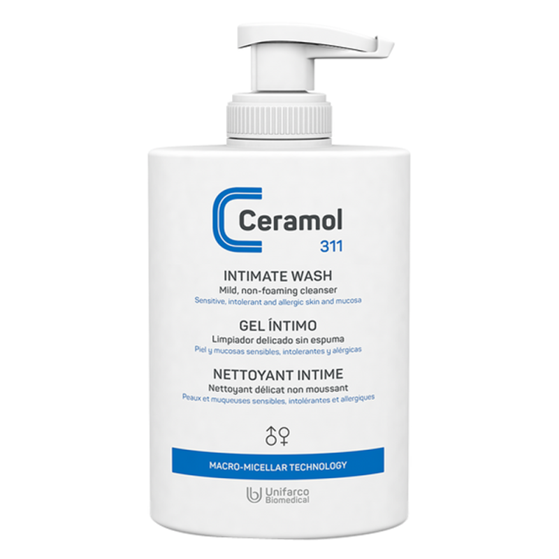 Unifarco Ceramol 311 Gel nettoyant intime 250ml