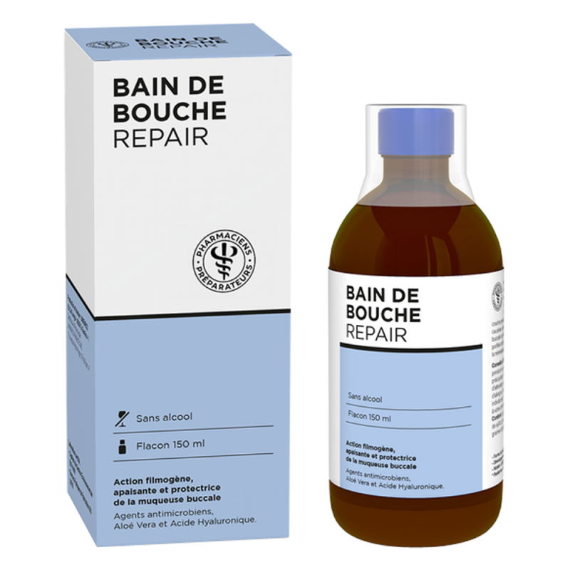 Pharmaciens Préparateurs Bain de bouche Repair 150ml