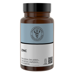 Pharmaciens Préparateurs Zinc Bisglicynate 60 comprimés