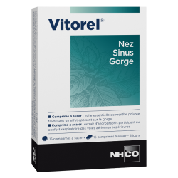Nhco Vitorel nez sinus gorge 30 comprimés