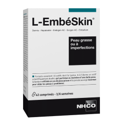 Nhco L-EmbéSkin Peau grasse ou à imperfections 42 comprimés
