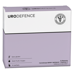 Pharmaciens Préparateurs UROdefence goût fruits rouges 14 sachets