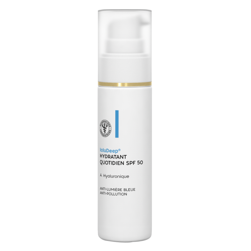 Pharmaciens Préparateurs IaluDeep Hydratant quotidien SPF50 - 50ml
