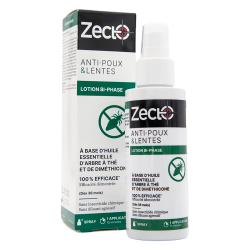 Zecto Lotion Bi-phase Anti-poux & Lentes spray 80ml