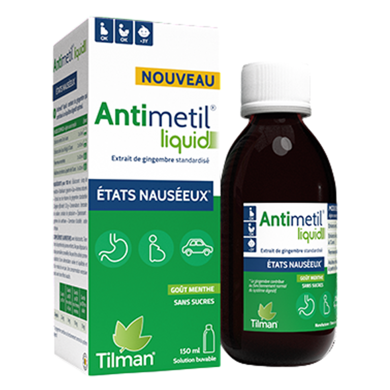 Tilman Antimetil liquid goût menthe 150ml