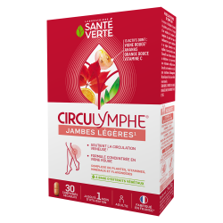 Santé Verte Circulymphe jambes légères 30 comprimés sécables