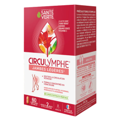 Santé Verte Circulymphe jambes légères 60 comprimés sécables
