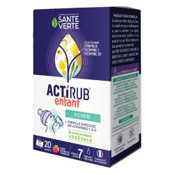 Santé Verte Actirub Enfant goût framboise 20 sachets