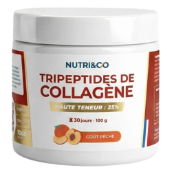 Nutri&Co Tripeptides de collagène Pêche 100gr