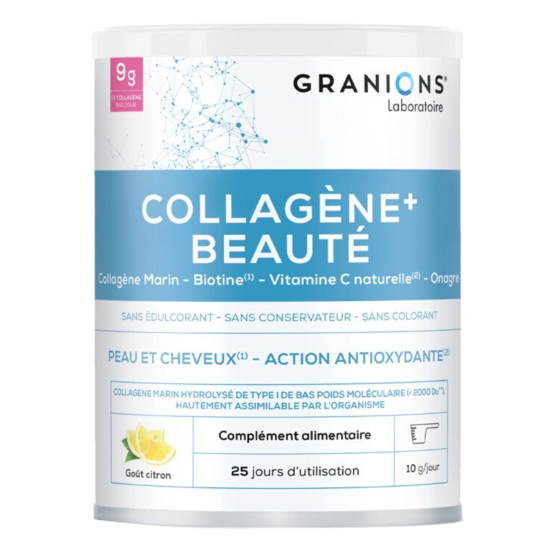 Granions Collagène+ Beauté goût citron 250gr