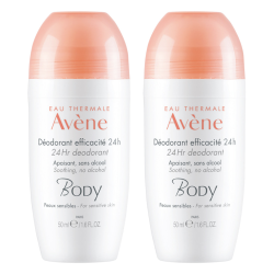 Avène Body Déodorant efficacité 24h lot de 2x50ml
