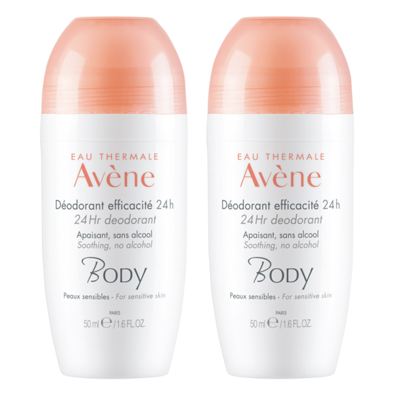 Avène Body Déodorant efficacité 24h lot de 2x50ml