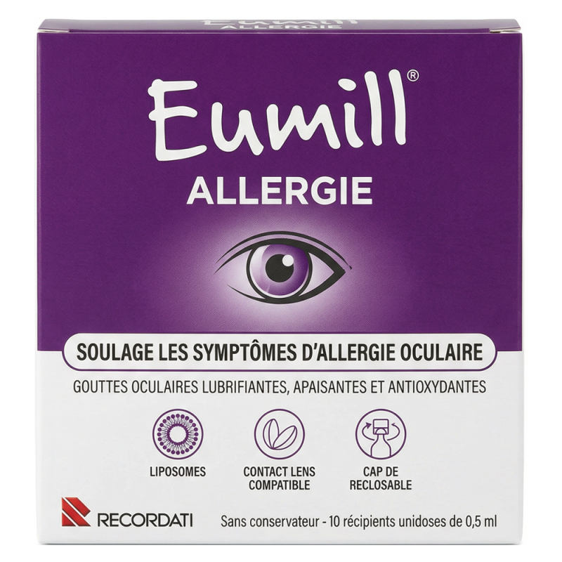 Eumill Allergie oculaire 10 unidoses x 0,5ml
