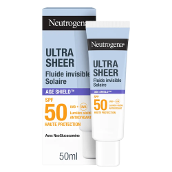 Neutrogena Ultra Sheer Fluide invisible solaire anti-âge SPF50 - 50ml