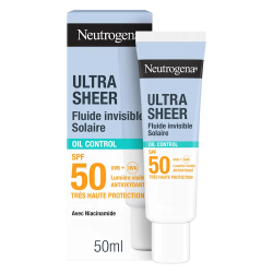 Neutrogena Ultra-Sheer Fluide Solaire Invisible Oil Control SPF50 - 50ml