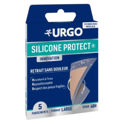 Urgo Silicone Protect+ Large 5 pansements