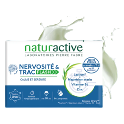 Naturactive Nervosité & Trac Flash 6 comprimés
