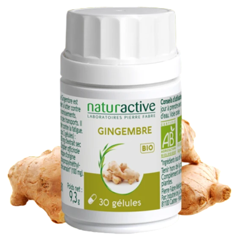 Naturactive Gingembre bio 30 gélules
