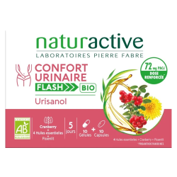 Naturactive Confort urinaire Flash bio 10 gélules + 10 capsules