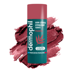 Dermophil Soin lèvres hydratant teinté Pourpre 4gr